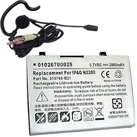 Click here to buy 2000mAh High Capacity Internal Battery (3.7V) for HP Compaq iPaq 2210 h2210 PDA plus... by Osprey-Talon.