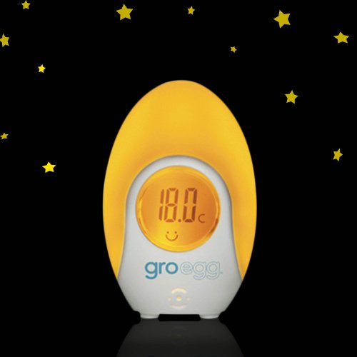 Gro Egg Baby & Child Room Nursery Digital Thermometer Night Light