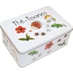 Bo�te m�tal Th� Tisanes Avec comparti...