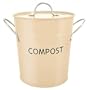 Buttercream Kitchen COMPOST Bin - removable inner bucket - by Eddingtons