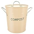 Buttercream Kitchen COMPOST Bin - removable inner bucket - by Eddingtons