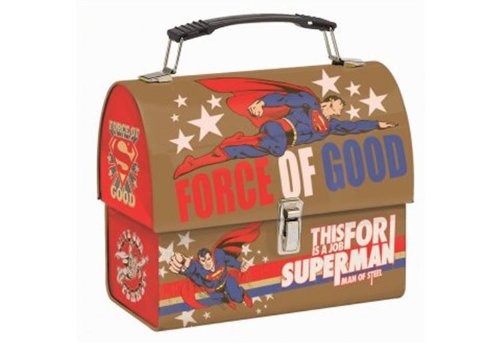 Vandor Dome Tin Tote, Superman.