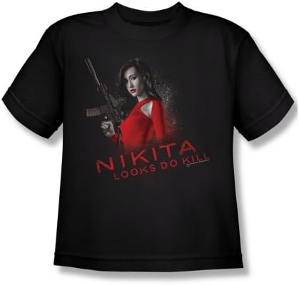 Nikita Looks Do Kill Kids T-Shirt Large Black