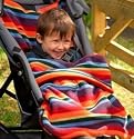 Simple Cosytoes Warm Stripe Buggysnuggle