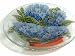 Peggy Karr 9-Inch Glass Hydrangea Bowl