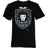 Call of Duty: Black Ops Skull and Wings Logo Mens T-Shirt