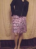 $885 New MOSCHINO Satin Pink Silk Tiered Skirt 10 / 44
