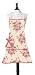 Kitchen & Housewares : Jessie Steele Carmen Bib Apron, Pink Polka Floral