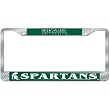 Michigan State Spartans NCAA Chrome License Plate Frame by Wincraft
