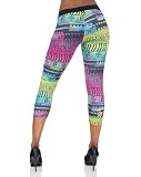 Ecko Printed Cropped Leggings
