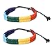 Moluss® 2PCS Equality Pride Rainbow Dog Tag LGBT Jewelry - Stainless Steel Gay and Lesbian Pride Pendant Necklace