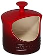 Le Creuset Stoneware 10-Ounce Salt Crock, Cherry