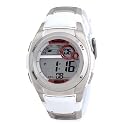 Armitron Women's Chronograph Digital Display White Resin Watch #456990WHT