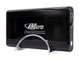 Imicro 3.5 Inch Usb2.0-sata&ide External Drive Enclosure w/ 500gb HDD (Black)