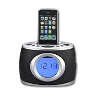 Sylvania Dock and Clock Radio PLL Dual Alarm for iPod and iPhone