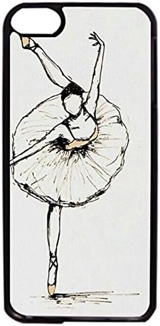 Ipod Touch 6th Generation High Quality Phone Case Gorgeous Design Back Case Ballet Dancer Performer Snap onIpod Touch 6th Generation Plastic Cell Phone Cover