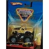 2009 Hot Wheels Monster Jam BULLDOZER #70 75 Official Monster Truck Series 1:64 Scale