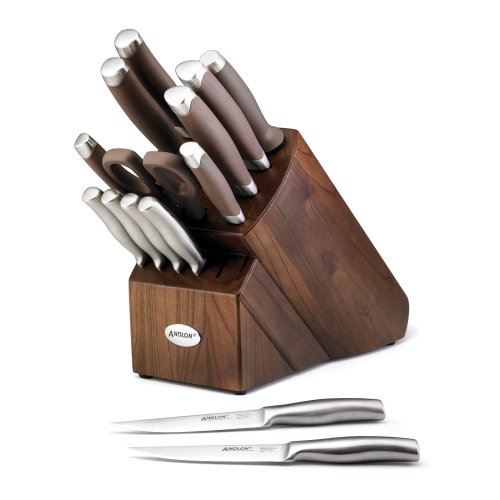 Anolon Bronze 15-Piece Cutlery Set