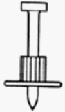 Ramset 1-1/4In Washered Pin 1510SD