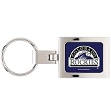 Colorado Rockies Domed Premium Key Ring