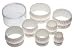 Kitchen Craft Plastic Double Edged Biscuit/Pastry Cutters- boxed
