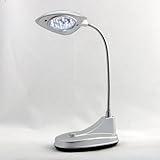 Computer USB 14 LED Flex Reading Desk Light 3 AA, 8307