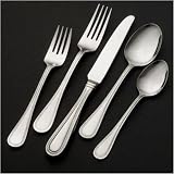 Wallace 92 pc Continental Bead Flatware Set