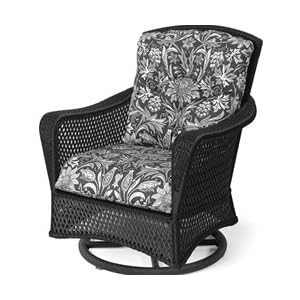 Latitudes Swivel Glider Lounge Chair - Wicker Patio Furniture by