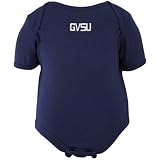 NCAA Grand Valley State Lakers Infant Navy Blue Embroidered Wordmark Creeper (6-9 Months)