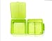 iEnjoyware Sandwich Lunch Box for School, Work or on the Go - 3 Compartments Keep Food Separated - No More Soggy Sandwich - Two Separated Extra Compartments for Salad, Fruit, Veggie or Snack
