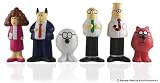Dilbert Characters - Dilbert, The Boss, Dogbert, Catbert, Alice and Wally