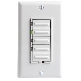 Leviton R12-06161-00W Decora Style 4 Level Dimmer 500W White by Leviton