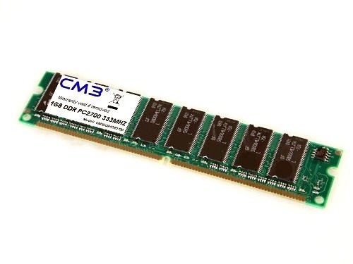 CM3&reg; 1024MB (1 GB) DDR Speicher PC 2700 * 333 MHZ * 184 Polig Arbeitsspeicher (1024 MB) * Computer RAM * 1GB