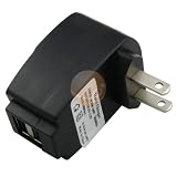 eForCity Universal Black 2 Port USB Travel Charger Adaptor for iPhone / iPod / PDA / Digital Camera