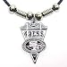 San Francisco 49ers Pendant Sculpted Pewter with Leather Cord Necklace