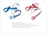 from MAM MAM SOOTHER SAVERS / SOOTHER CLIPS GIRLS TWINPACK 0M+ BPA FREE (Model LC10098)