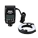 Meike iTTL TTL LED Macro Ring Flash Light for Nikon d3400 d5600 d5300 d3300 d3200 d3100 d5500 d5200 d5100 d7100 d750 d850 d7200 d500 d810 d7500 d5600 d5500 d7000 d3300 DSLR Camera with Hot Shoe Mount