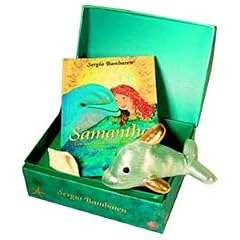 Freundschafts-Schatztruhe mit Buch Samantha, Stofftier Delphi