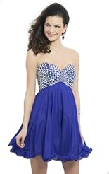 Chiffon/Taffeta/Tulle Crystal Crystals Lace Beaded Applique Mini Dress 