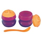 primamma 002502 - Thermo-Sch�lchen-Set mit L�ffel, orange/pinkvon "MAM Babyartikel"