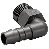 NORMA(ノールマ) プラスチックホース継手 ポリアミド エルボ 取付ネジ(R)1/8 適用ホース内径8 WES-0108