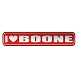  I LOVE BOONE  STREET SIGN NAME