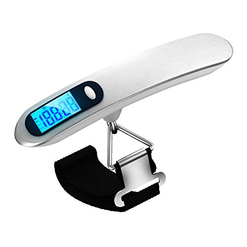 Digital Luggage Scale - 110 LB Capacity, Accurate & Easy To Use