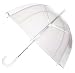 Bubble Umbrella Clear Dome Rain Umbrellas (Great Gift Idea for Women & Girls)