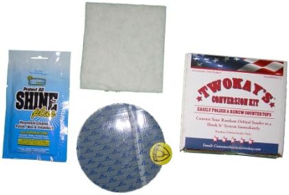 Conversion Kit for Solid Surface Acrylic Countertop Restoration & Repair Kit