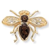 Smoky Quartz Bee Pin - B00007LXDM