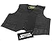 Unisex Kids/Toddlers Genuine Soft Leather Outerwear Biker Vest_Large Black