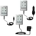 USB cable with Car and Wall Charger Deluxe Kit for the Sony PRS-600 Reader Touch Edition - uses Gomadic TipExchange Technology