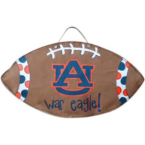 NCAA Auburn Tigers Football Wall Hanging