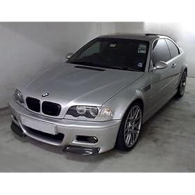 CARZPRO 2001~2006 BMW E46 M3 CSL REAL CARBON FIBER FRONT SPLITTER